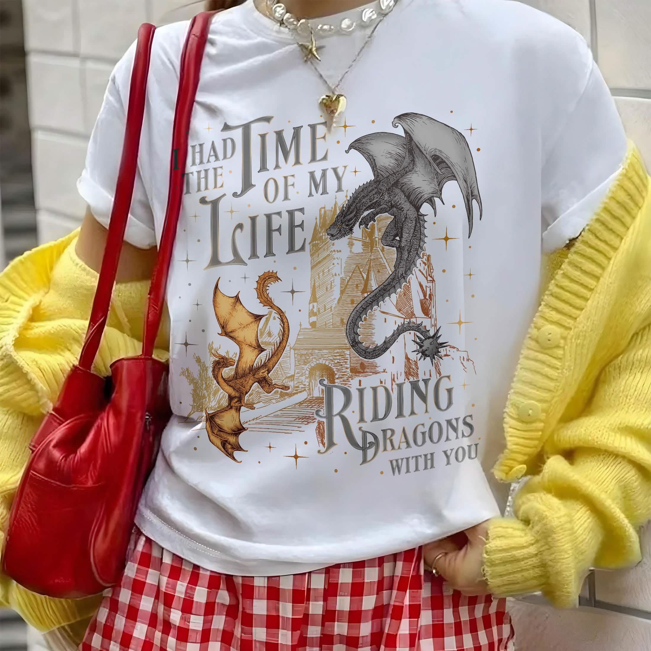 Fourth Wing Dragon Tairn Andarna Comfort Colors Shirt PTS1146