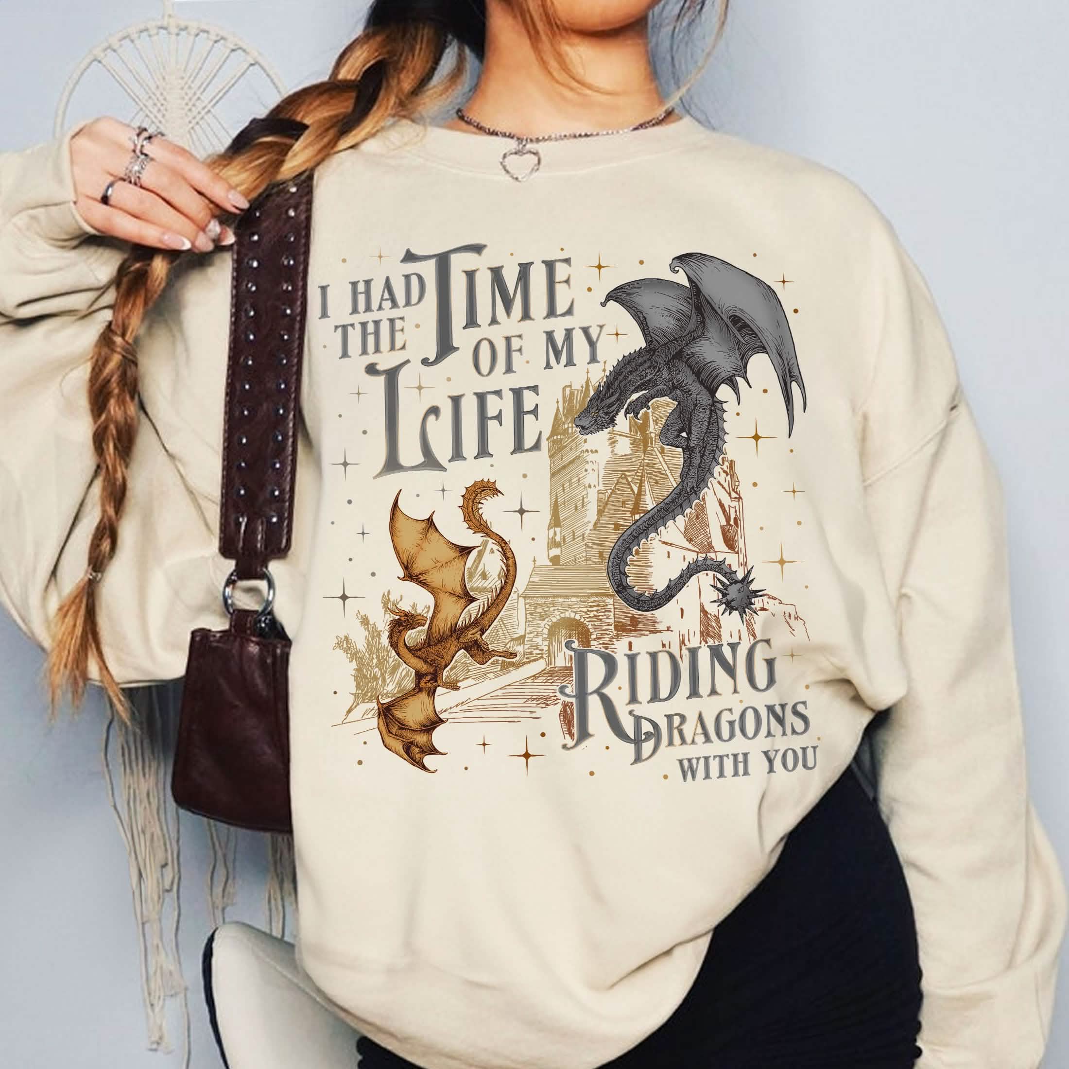 Fourth Wing Dragon Tairn Andarna Sweatshirt PTS1146