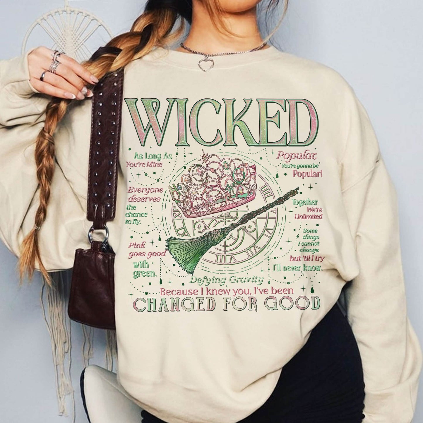 Wicked Changed For Good Sweatshirt PTS1514