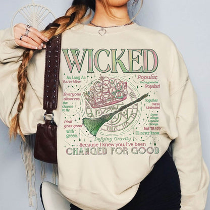 Wicked Changed For Good Sweatshirt PTS1514