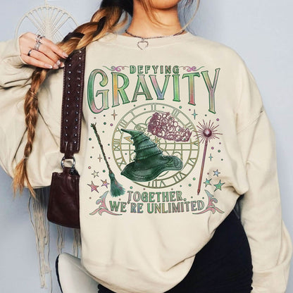 Wicked Defy Gravity Wizard Sweatshirt PTS1698