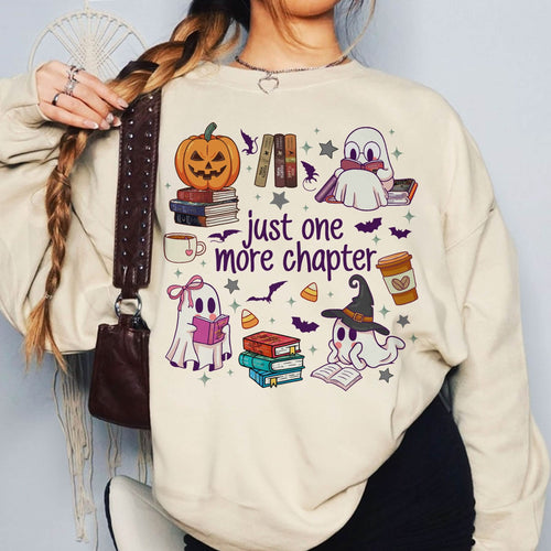 Ghost Book Fantasy Sweatshirt PTS1756
