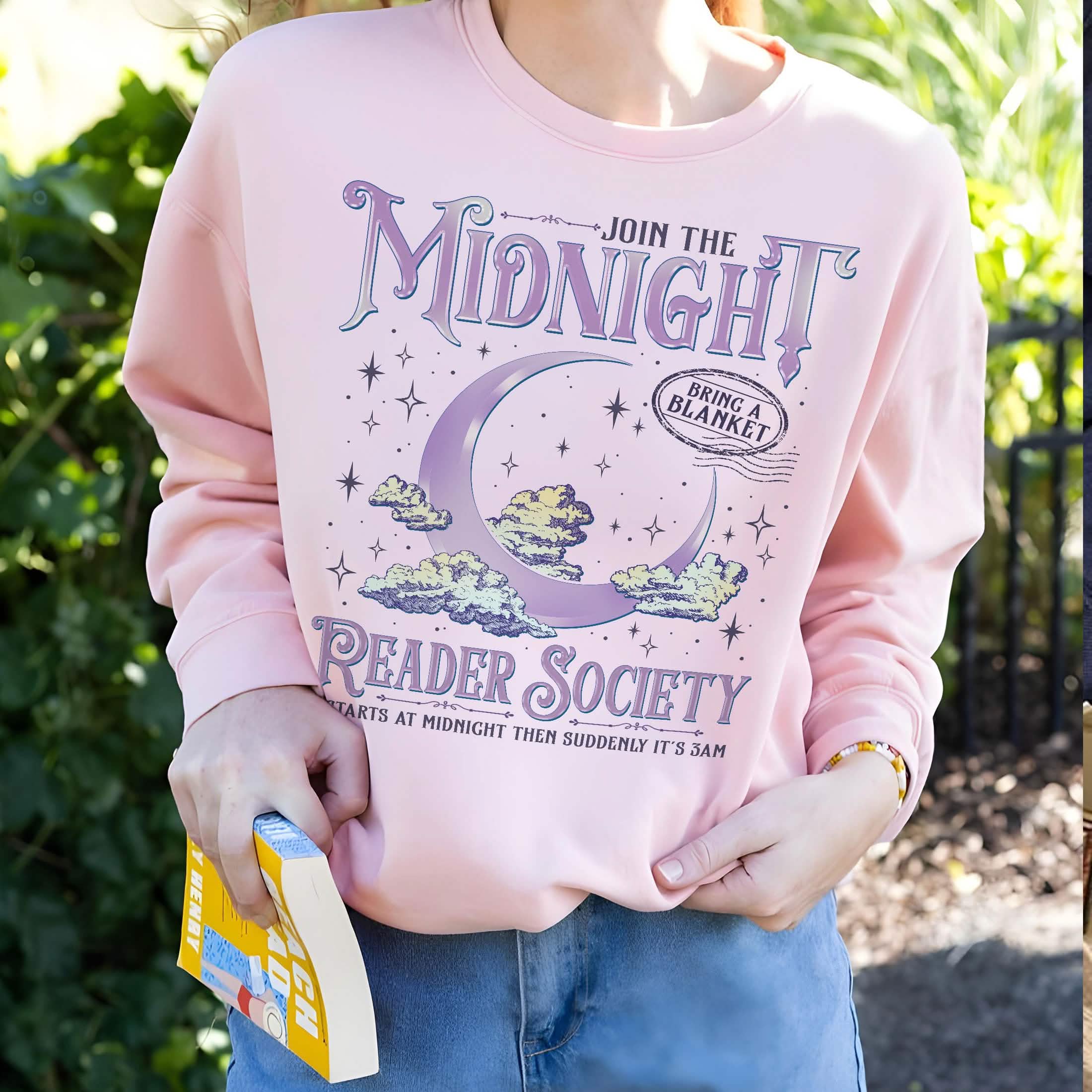 Night Owl Reader Sweatshirt PTS1255