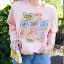 Emily Henry Books Stamp Sweatshirt PTS1283