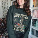 Acotar Reader I Look Better Bent Over A Book Sweatshirt PTS1165