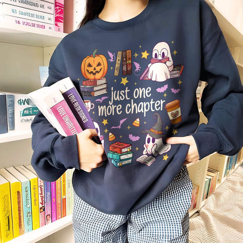 Ghost Book Fantasy Sweatshirt PTS1756