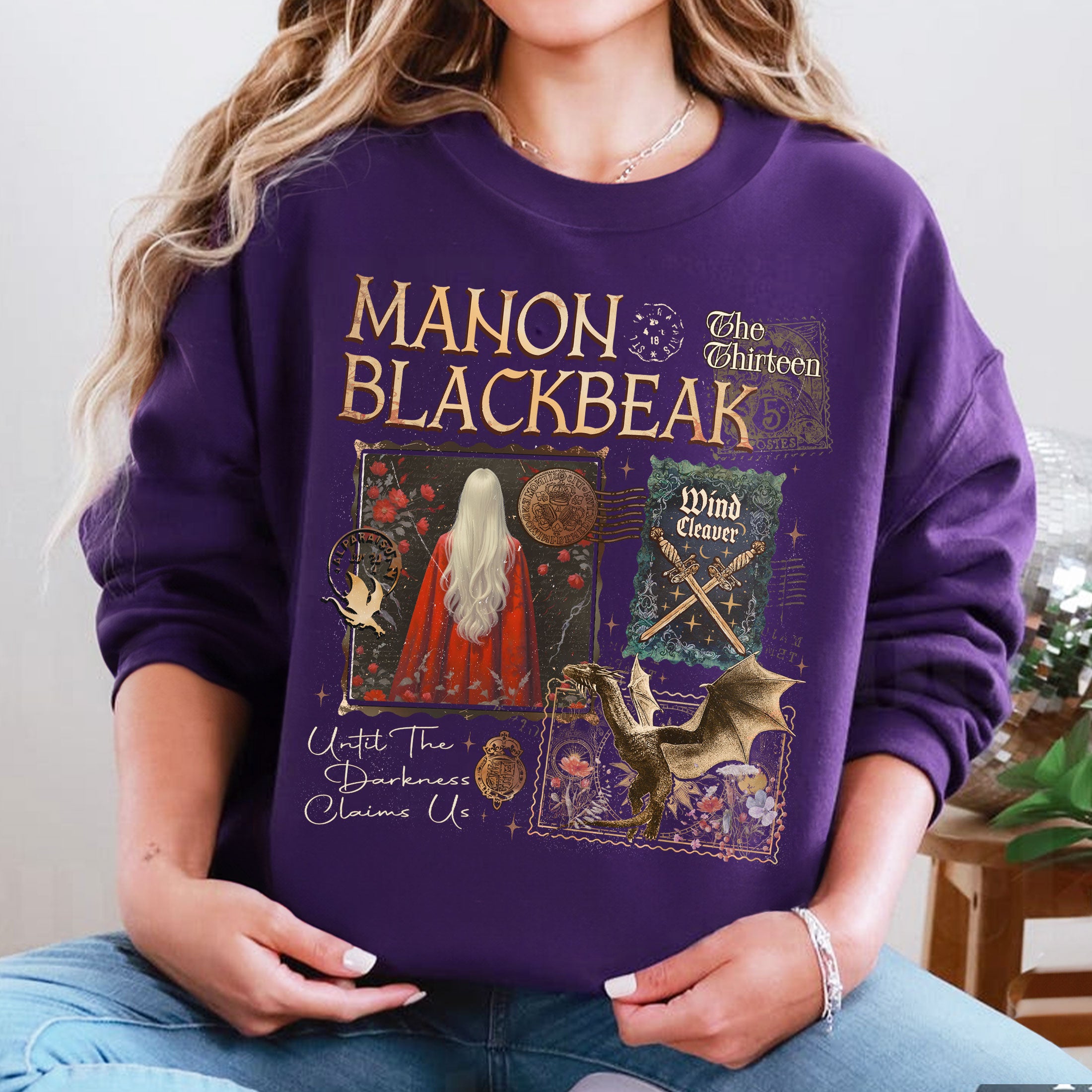 Manon Blackbeak Throne of Glass Sweatshirt PTS074