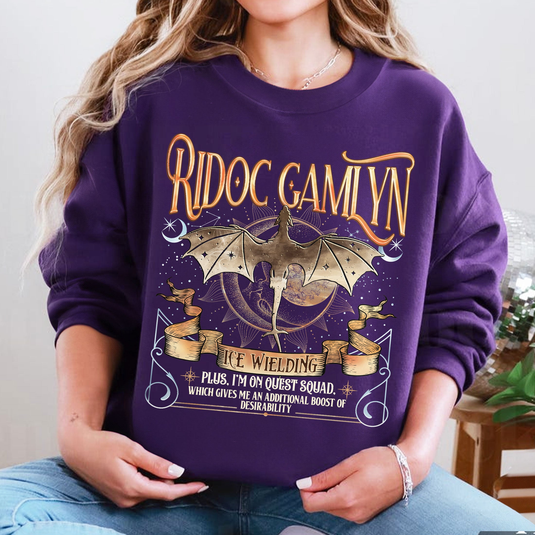 The Quest Squad Onyx Storm Sweatshirt For Fan PTS1025