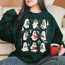 Acotar Ghost Reading Book Sweatshirt PTS1714
