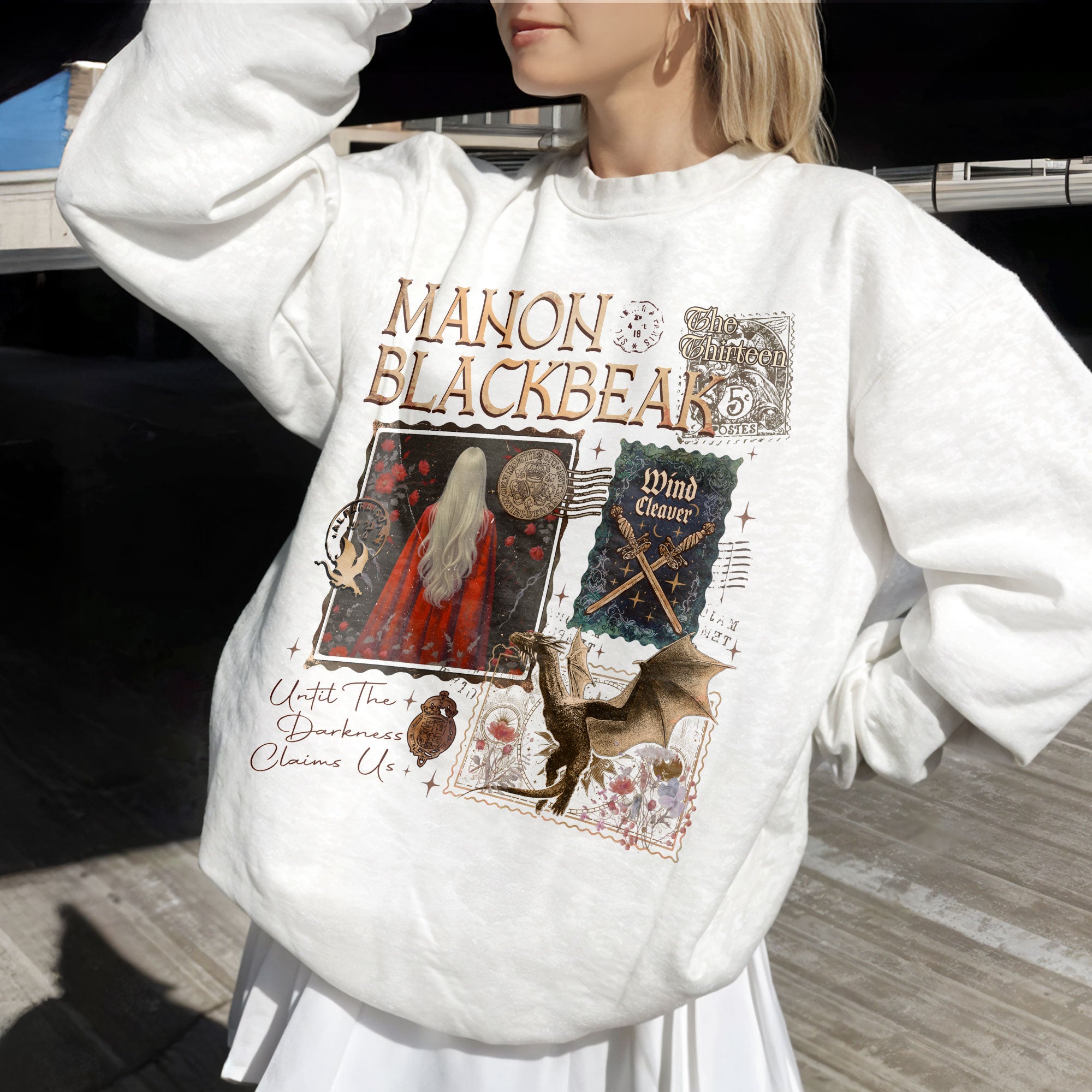 Manon Blackbeak Throne of Glass Sweatshirt PTS074