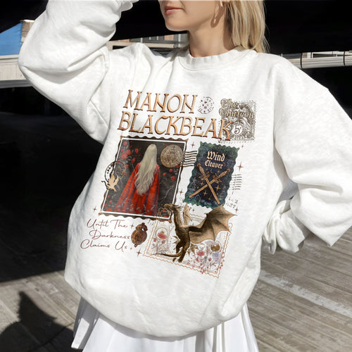 Manon Blackbeak Throne of Glass Sweatshirt PTS074