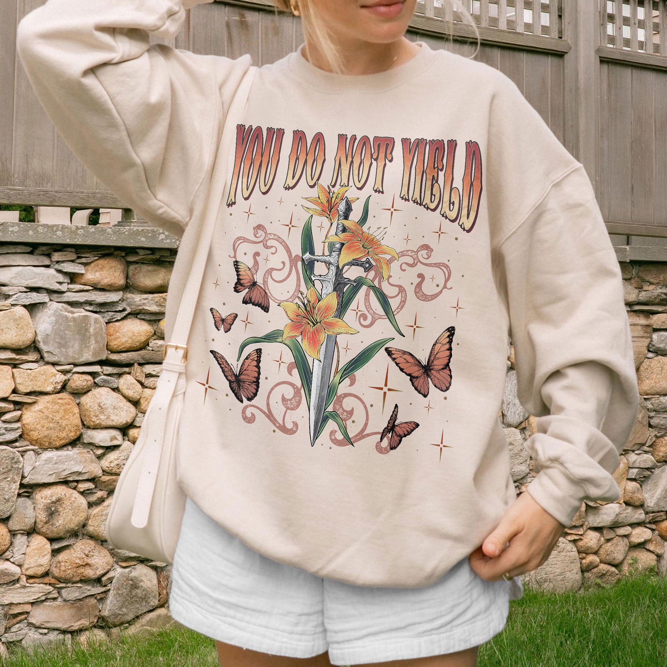 Throne Of Glass You Do Not Yield Sweatshirt PTS511