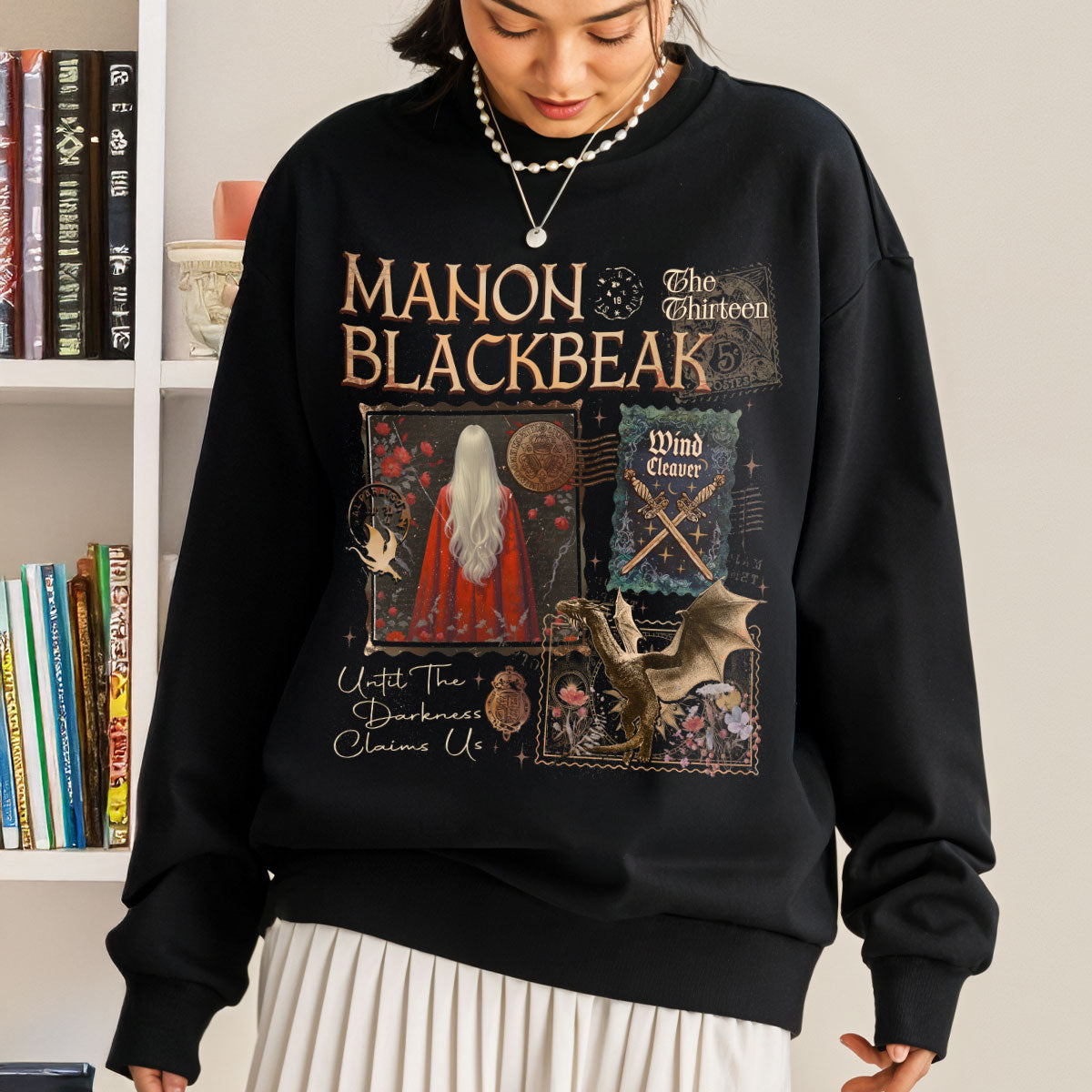 Manon Blackbeak Throne of Glass Sweatshirt PTS074