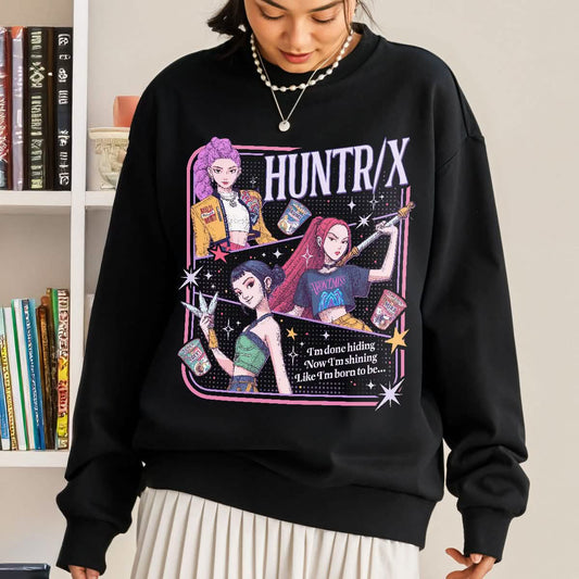 Huntrix Kpop Demon Hunters Shirt Sweatshirt PTS1466