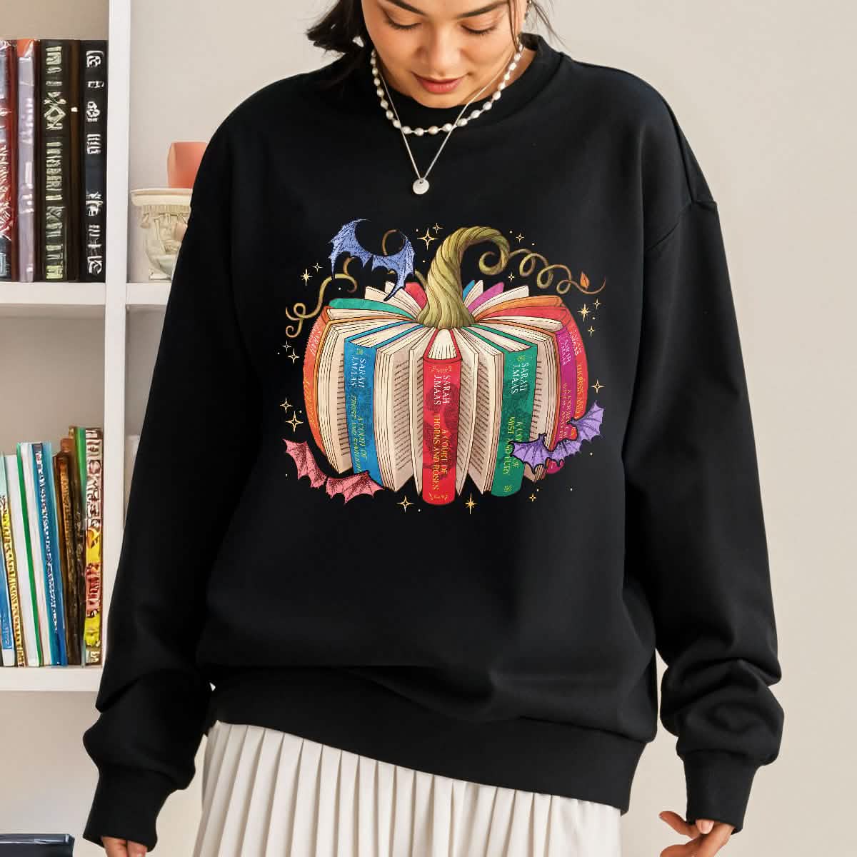Acotar Book Pumpkin Sweatshirt PTS1759