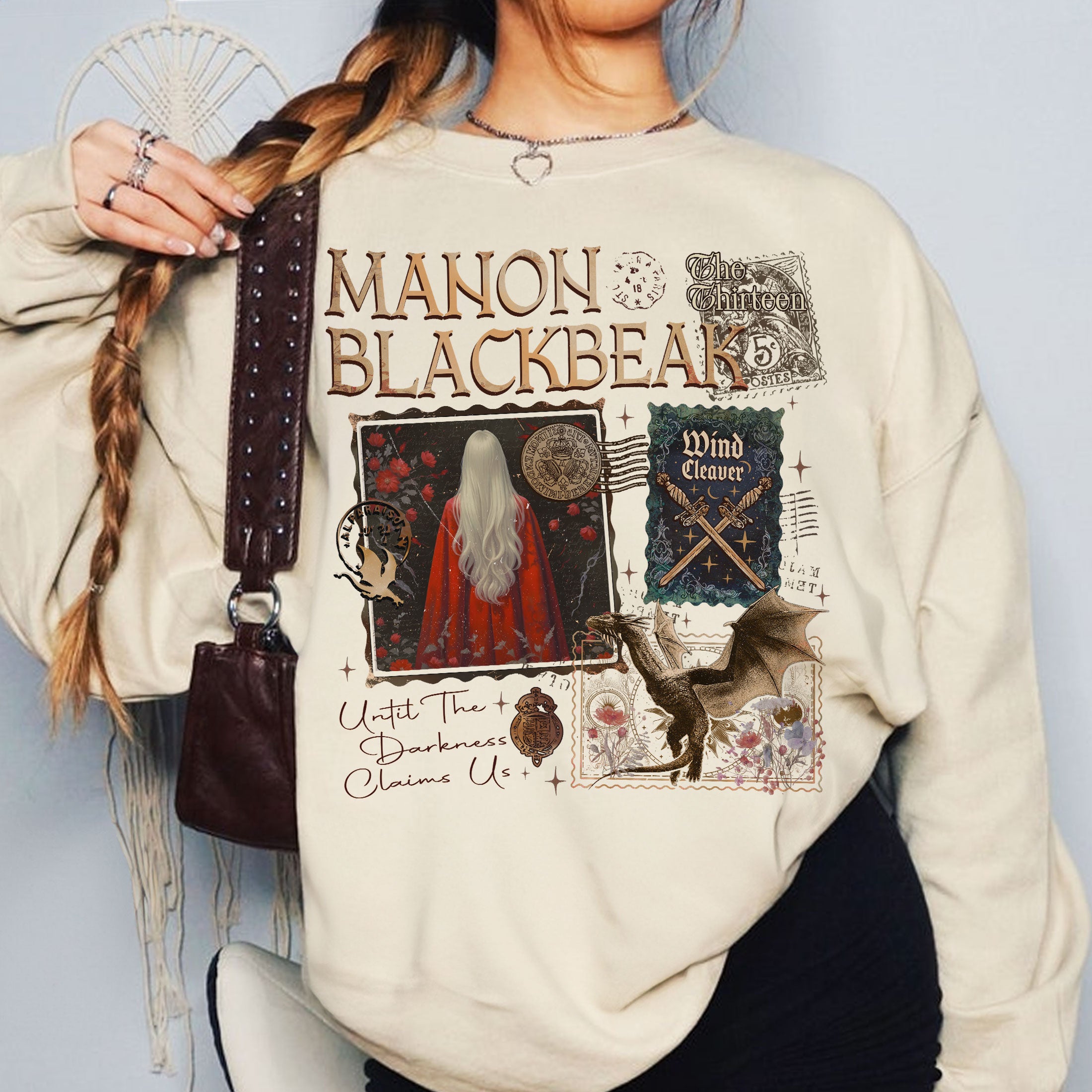 Manon Blackbeak Throne of Glass Sweatshirt PTS074
