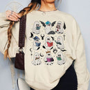 Acotar Ghost Reading Book Sweatshirt PTS1714