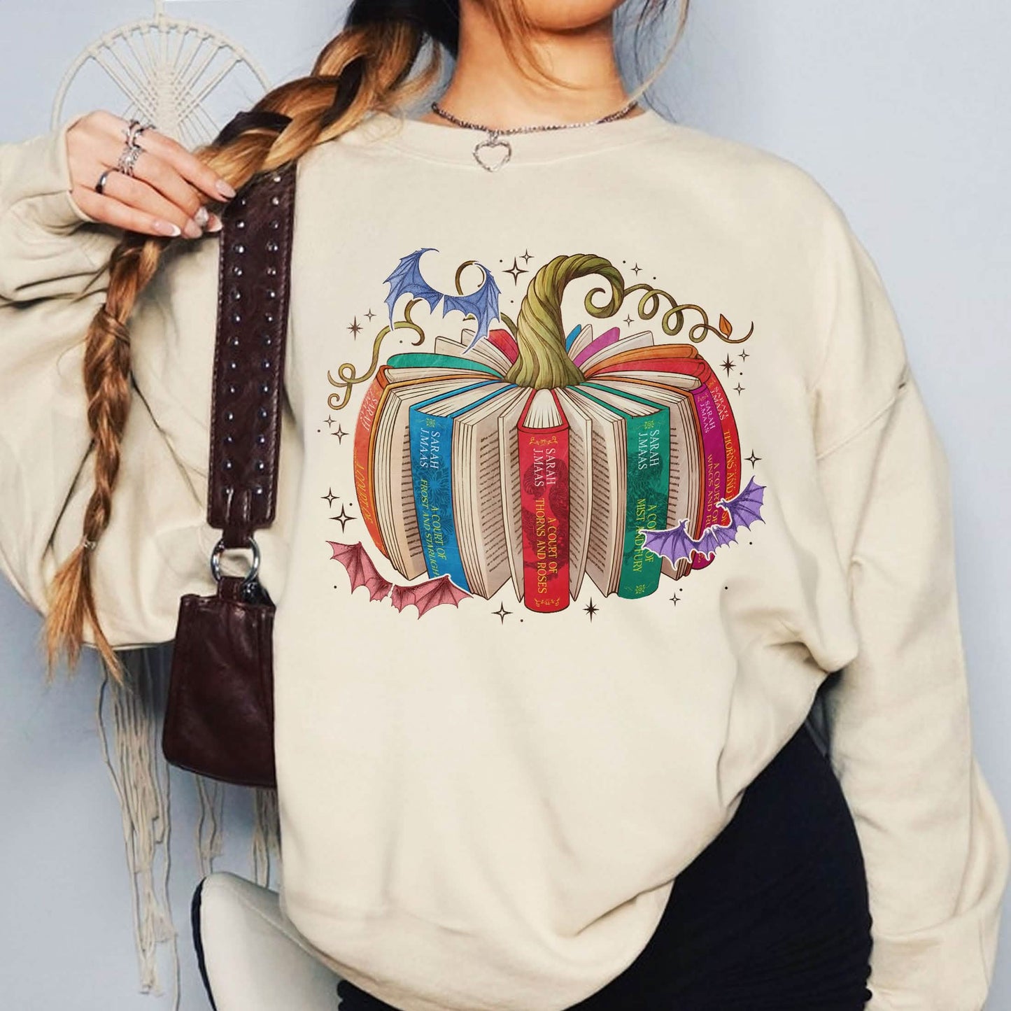 Acotar Book Pumpkin Sweatshirt PTS1759