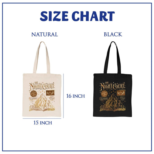 Acotar The Night Court Stamp Tote Bag PTS1177