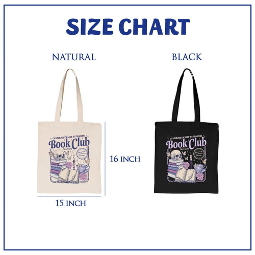Anti Social Book Club Tote Bag PTS1225