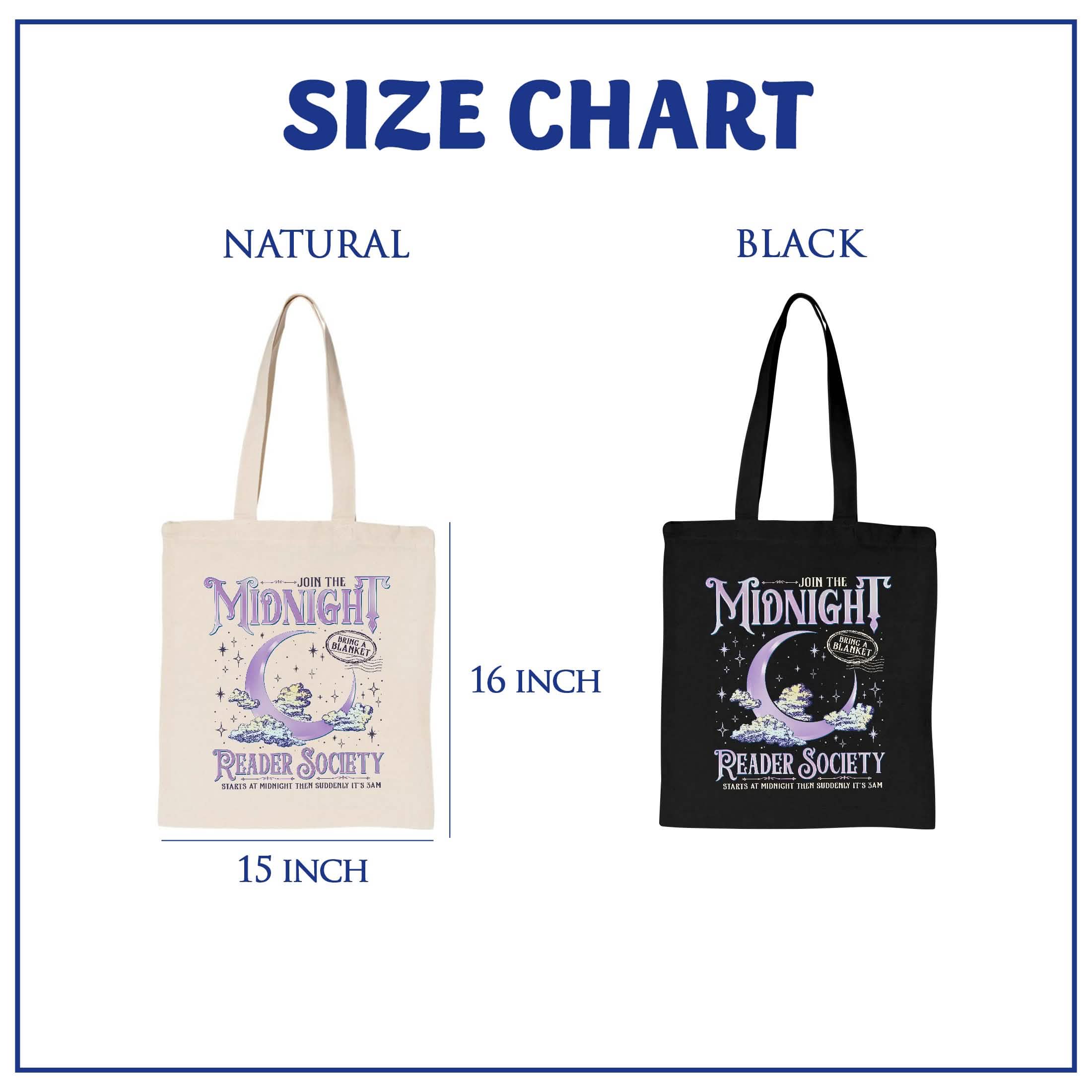 Night Owl Reader Tote Bag PTS1255