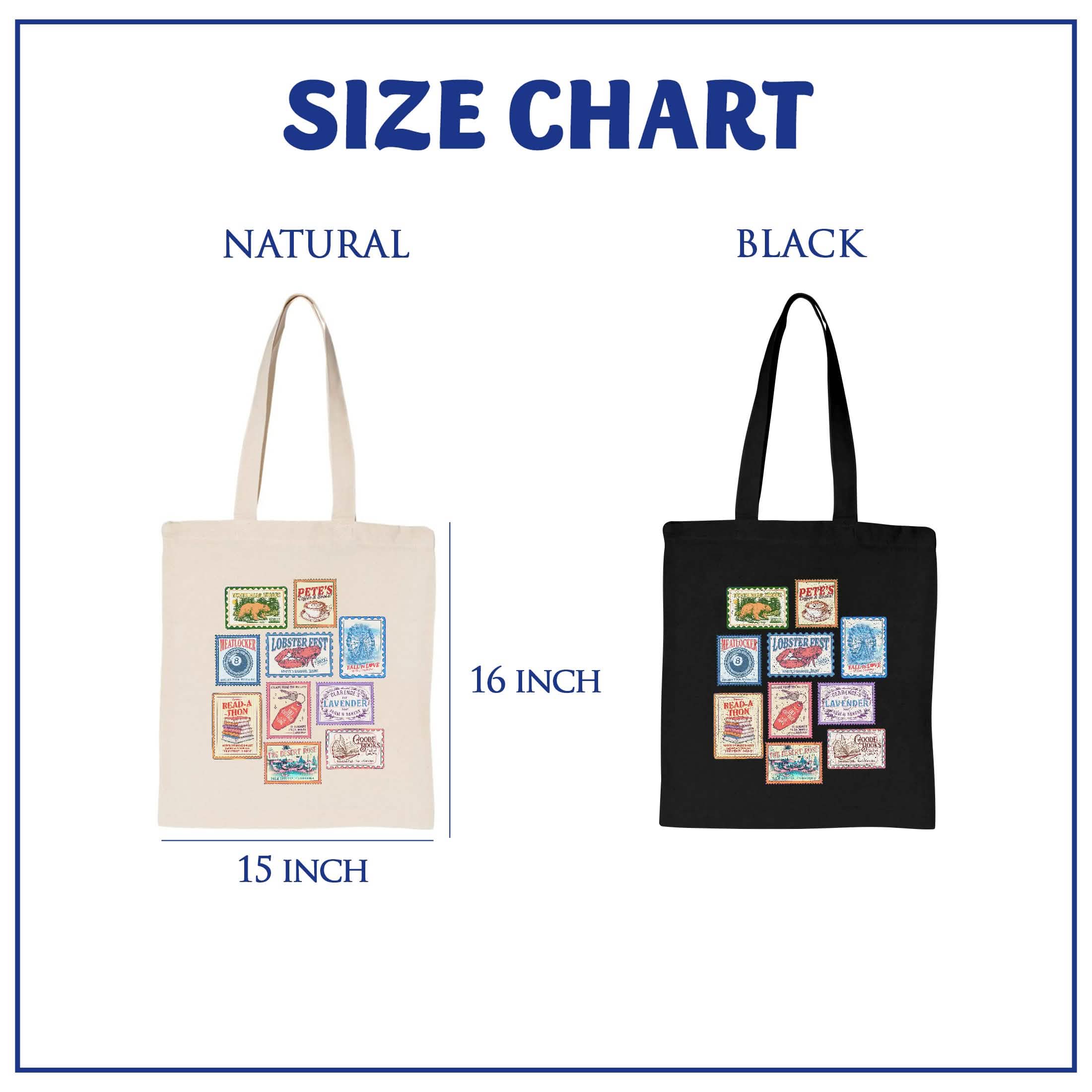 Emily Henry Books Stamp Tote Bag PTS1283