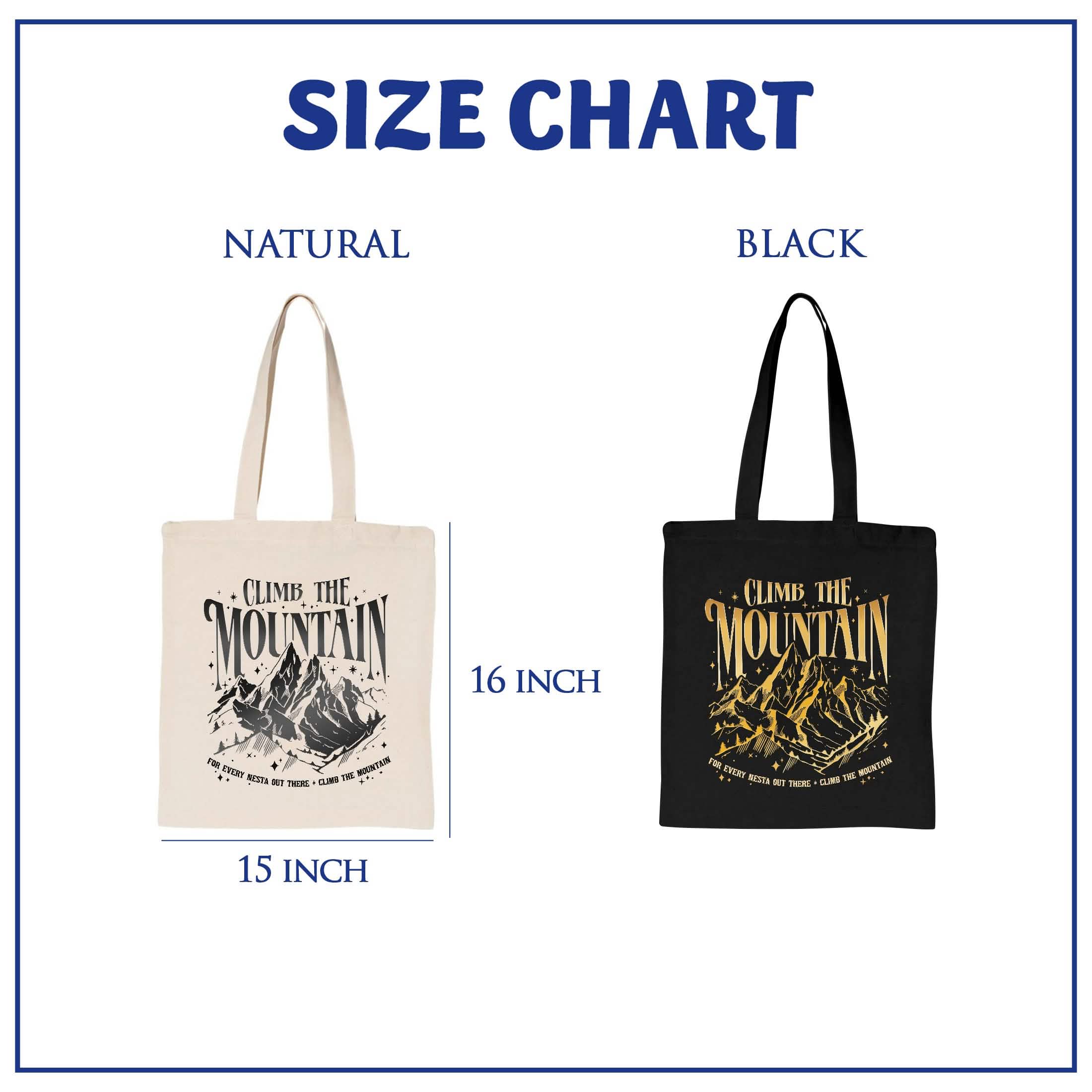 ACOSF Climb The Mountain Nesta SJM Fan Tote Bag PTS139