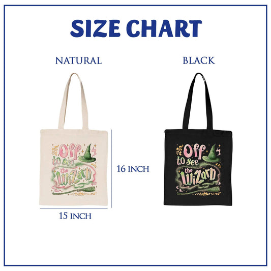 Wicked Off To See The Wizard Tote Bag PTS1784