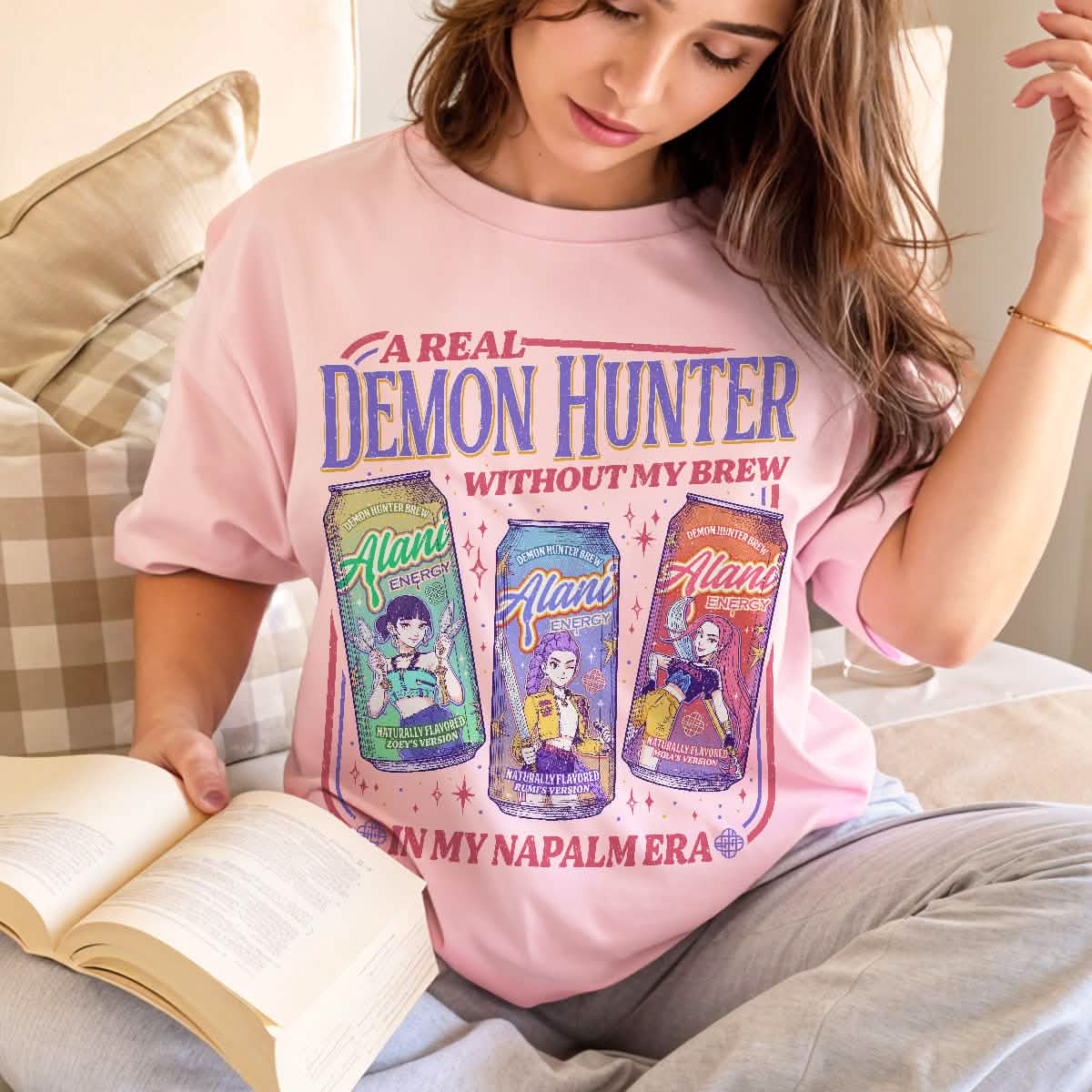 Kpop Hunter Brew Huntrix Girl Shirt Comfort Colors PTS1689