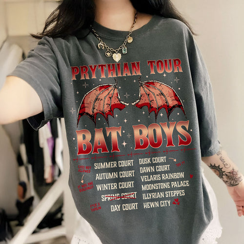 The Bat Boys Prythian Tour  ACOTAR  Comfort Colors Shirt PTS177