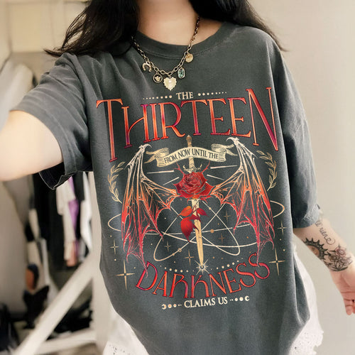 The Thirteen Throne Of Glass Comfort Colors Shirt PTS598