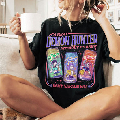 Kpop Hunter Brew Huntrix Girl Shirt Comfort Colors PTS1689