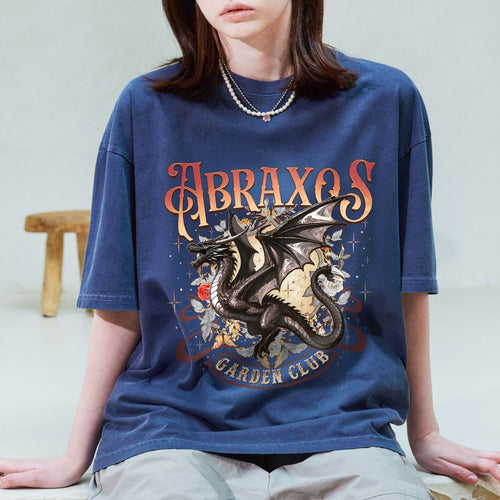 Throne Of Glass Abraxos Garden Club Comfort Colors Shirt PTS400