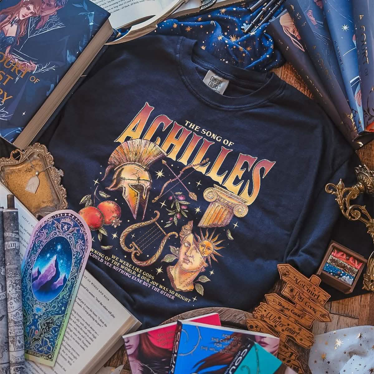 The Song of Achilles Comfort Colors Shirt PTS1229
