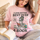 Acotar Reader I Look Better Bent Over A Book Comfort Colors Shirt PTS1165