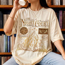 Acotar The Night Court Stamp Comfort Colors Shirt PTS1177