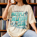 Leather and Lark Multiple Deleters Club Dark Romance Comfort Colors Shirt PTS1182