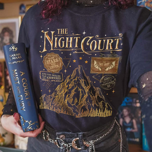 Acotar The Night Court Stamp Comfort Colors Shirt PTS1177