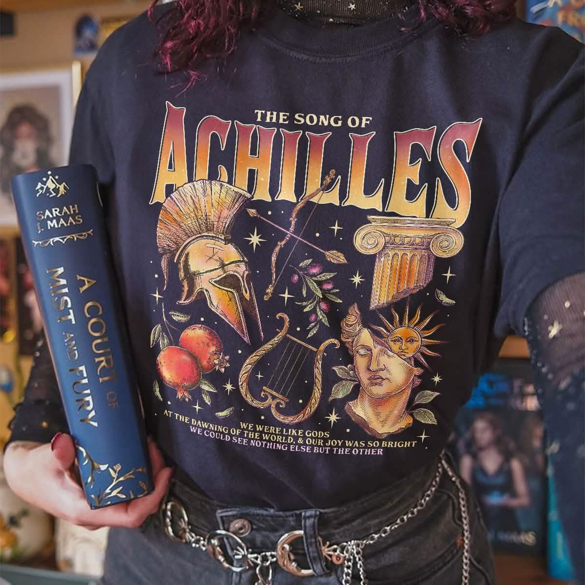 The Song of Achilles Comfort Colors Shirt PTS1229