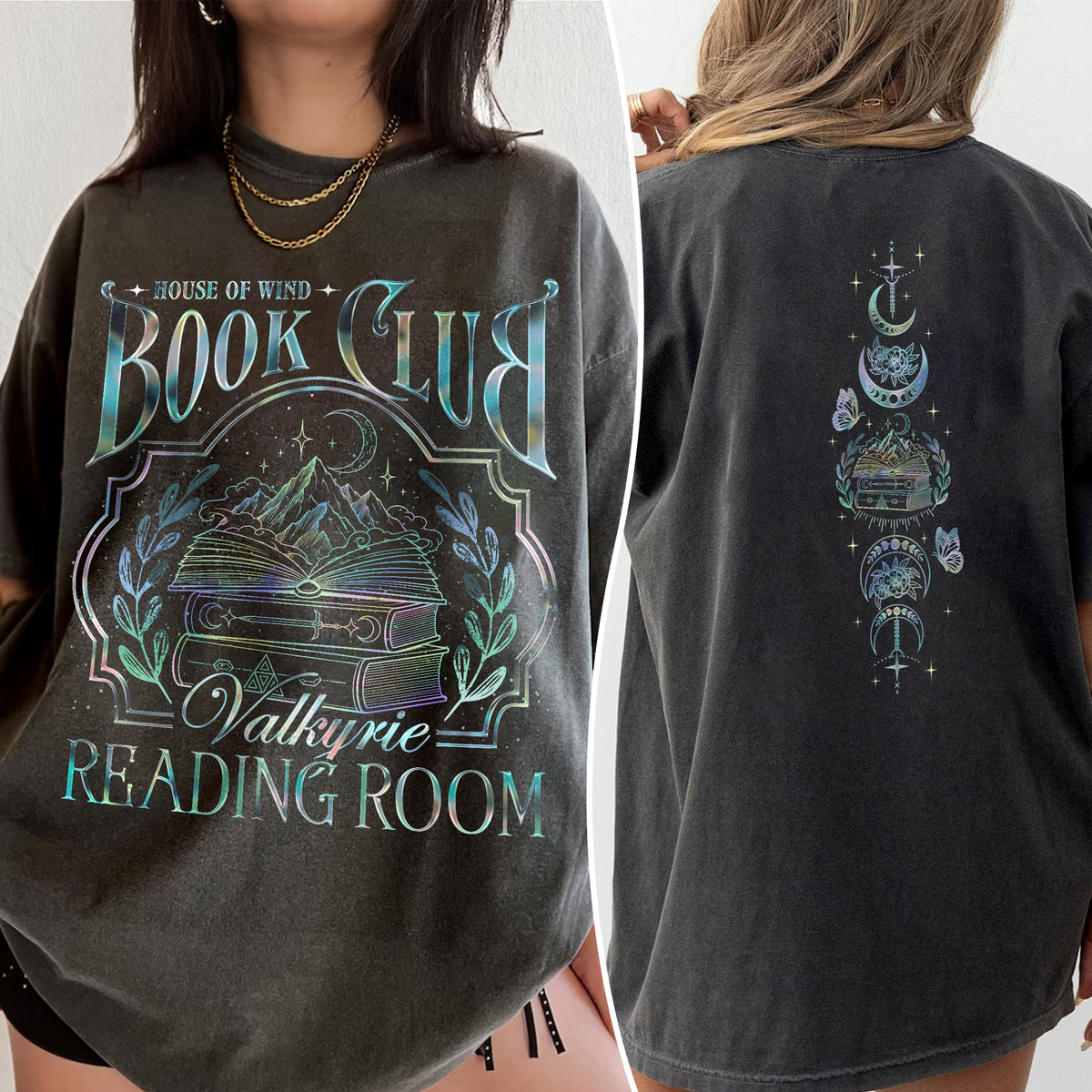 Valkyrie Reading Room  Acotar Round Neck Comfort Colors TShirt PTS9059
