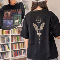 Acotar I am a Survivor of Maas Destruction Fantasy Book T-shirt PTS9665