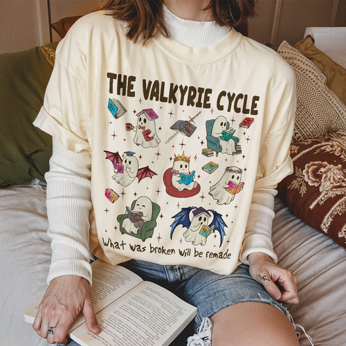 Acotar Ghost Reader Fantasy Book Club T-shirt PTS 8465