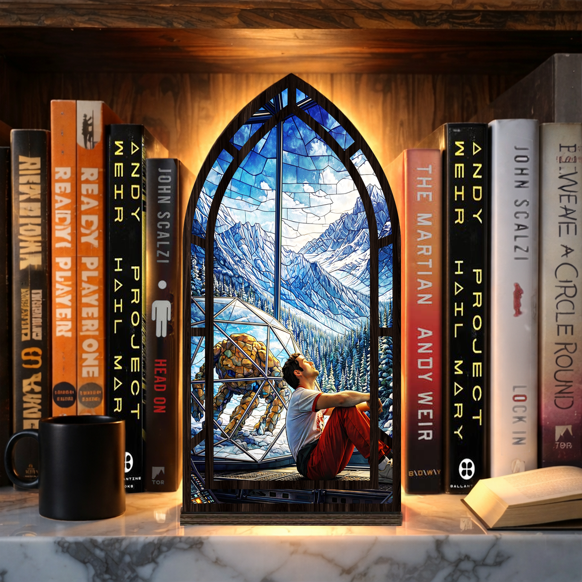 Sci Fi Rocky Grace Project Hail Mary Book Nook PTS4675