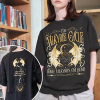 Acotar Valkyrie Cycle Fantasy Book T-shirt PTS8219