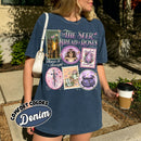 Acotar Elain Archeron Sisters Fantasy Stamps Book T-shirt PTS 7671
