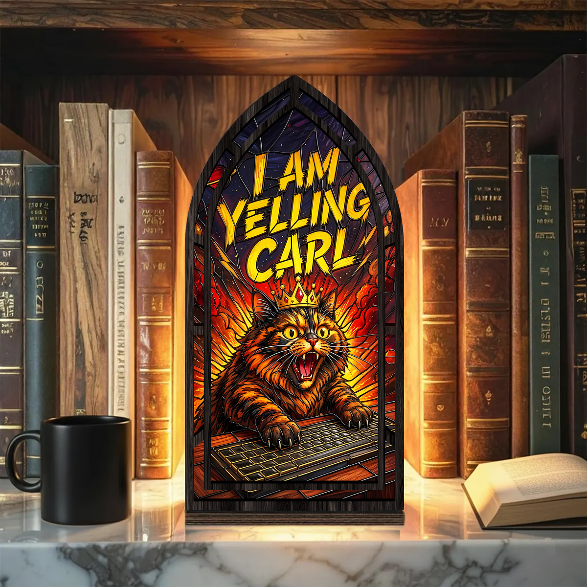 Donut I Am Yelling Carl Dungeon Crawler Carl Book Nook PTS6034
