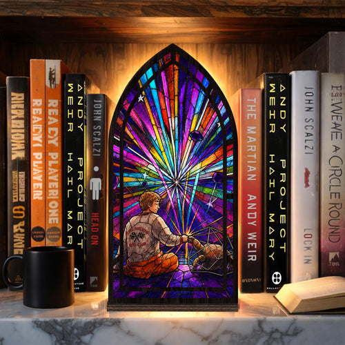 Rocky Grace Sci fi Book Nook PTS8432