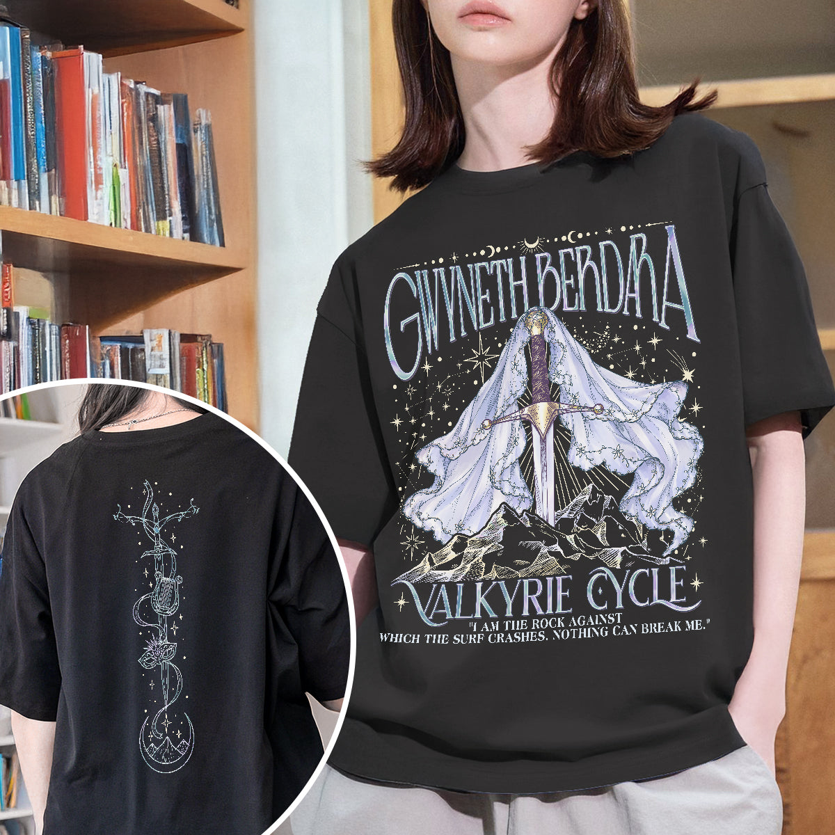 Splintered Harmony Gwyn Valkyrie Cycle Acotar T Shirt Comfort Colors PTS8318