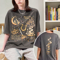 Acotar House Of Wind Nesta Archeron Fantasy Book T-shirt PTS8812