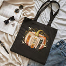 Fourth Wing Book Pumpkin Tote Bag PTS1719